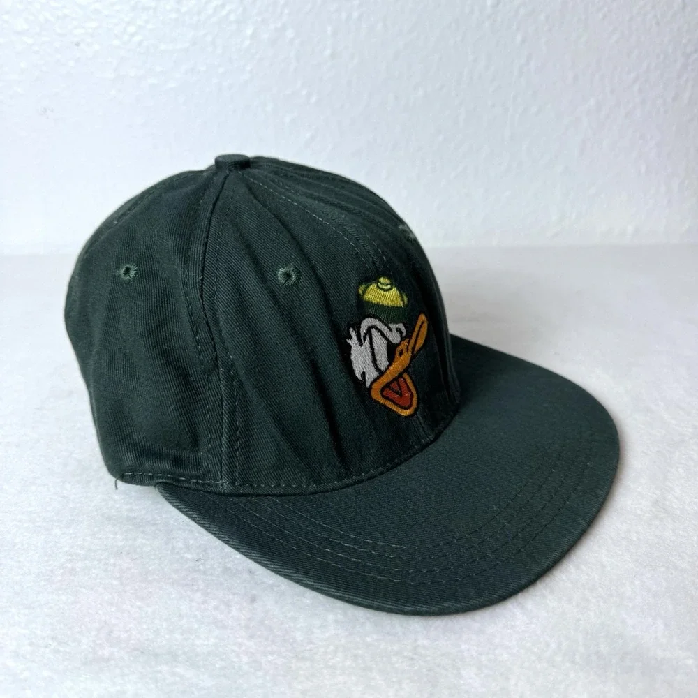 Vintage 90s Oregon Ducks Hat Youth Size Disney Donald Duck SnapBack USA Made